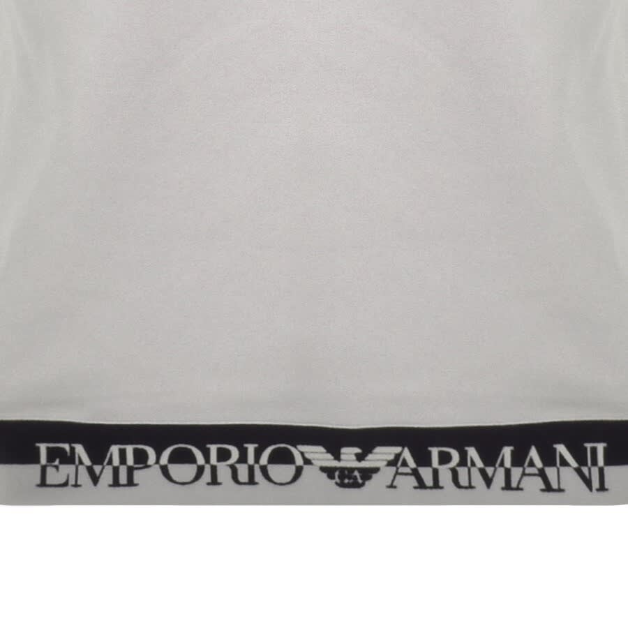 Alternative Image for ProductEmporio Armani Crew Neck Logo Sweatshirt Grey3