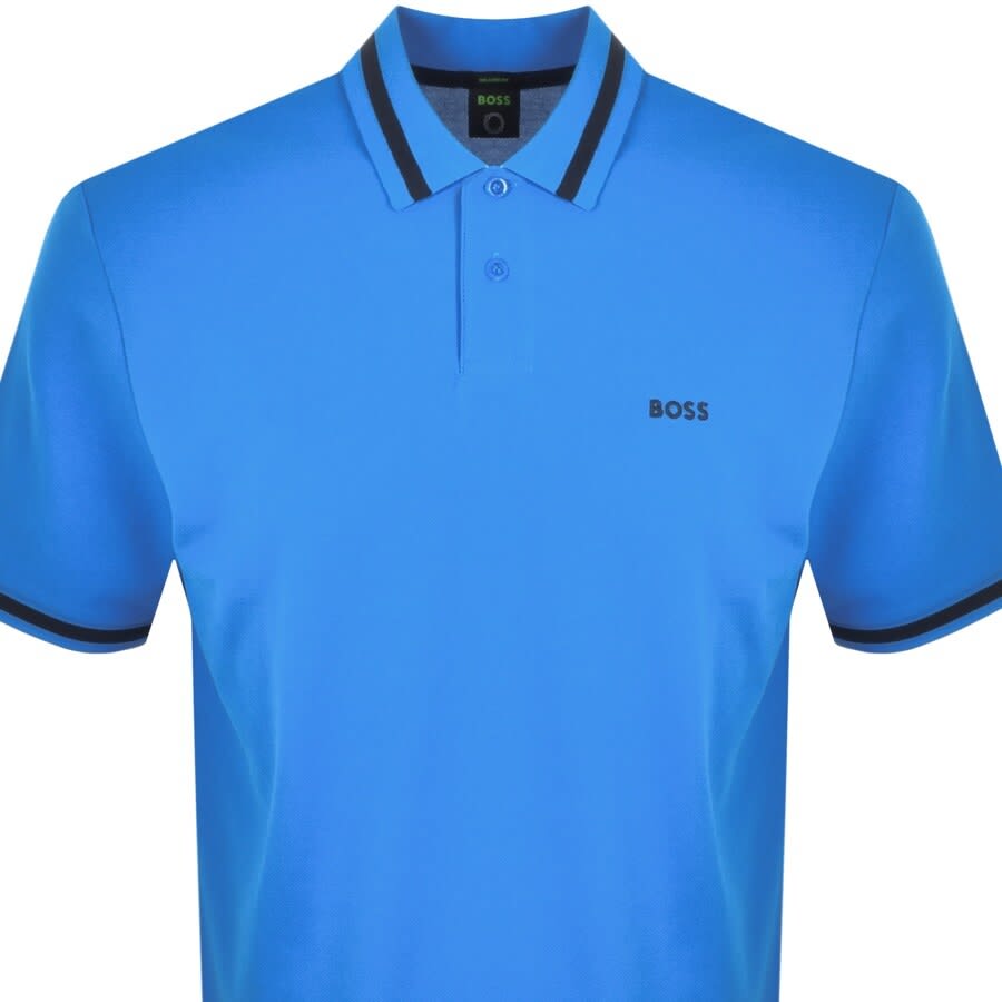 Alternative Image for ProductBOSS Pio Polo T Shirt Blue2