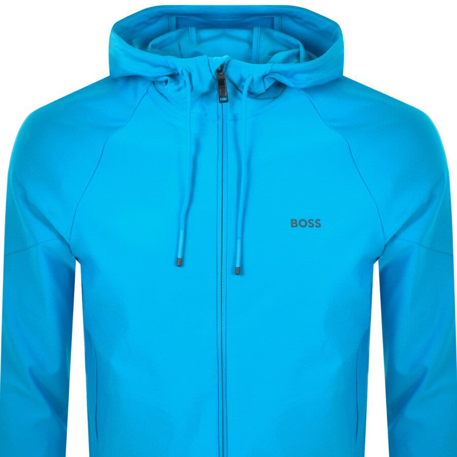 Alternative Image for ProductBOSS Sicon Gym Full Zip Hoodie Blue2