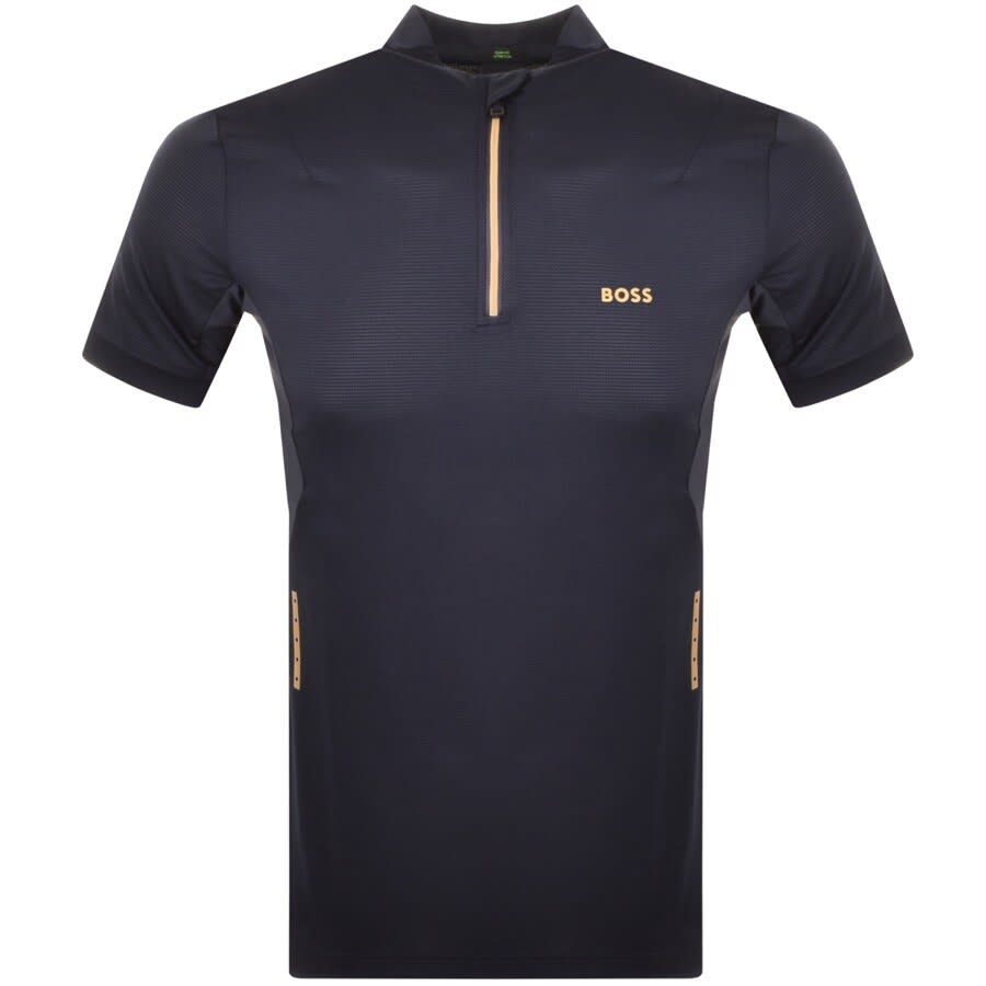 Alternative Image for ProductBOSS Performance Pariq T Shirt Navy1