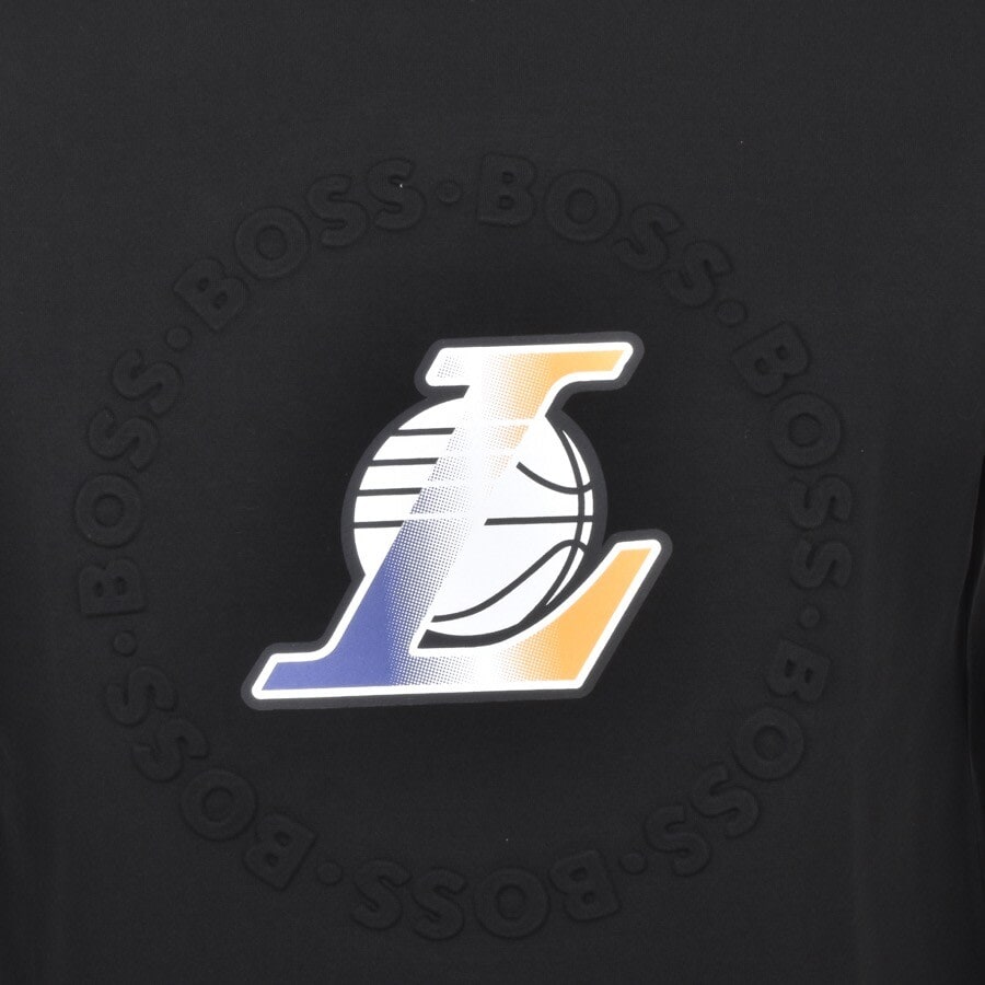 Alternative Image for ProductBOSS X NBA WBounce 2 3 Hoodie Black3