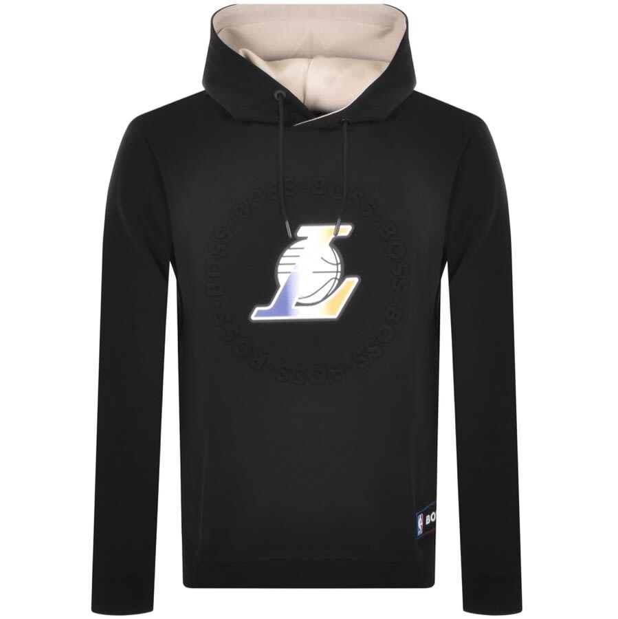 Alternative Image for ProductBOSS X NBA WBounce 2 3 Hoodie Black1