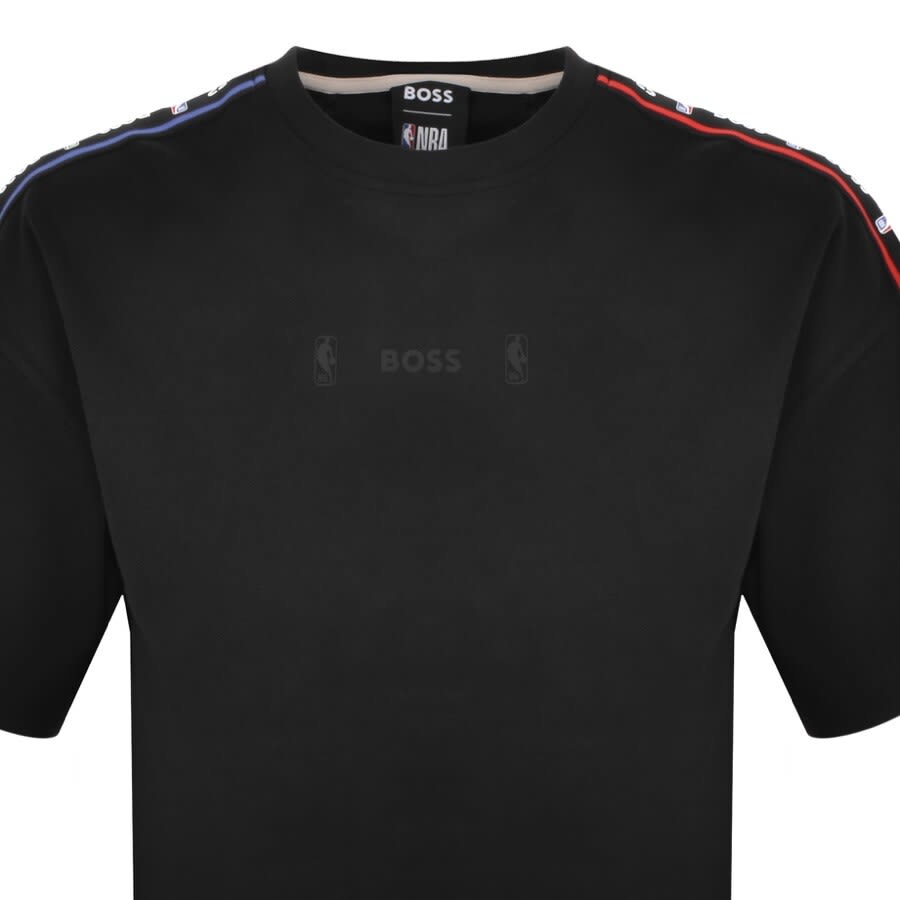 Alternative Image for ProductBOSS X NBA T Court 2 T Shirt Black2
