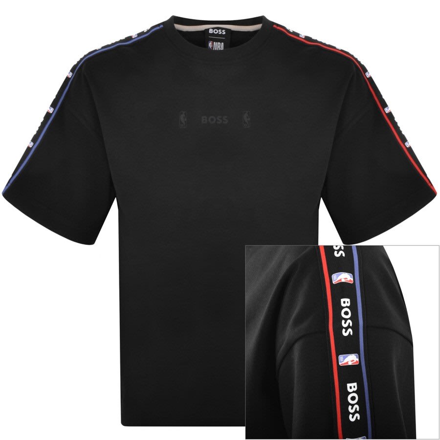 Alternative Image for ProductBOSS X NBA T Court 2 T Shirt Black1