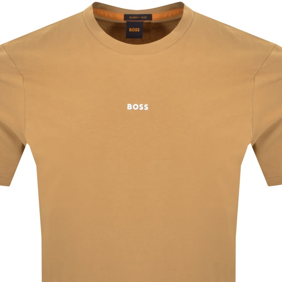 Alternative Image for ProductBOSS TChup Logo T Shirt Brown2