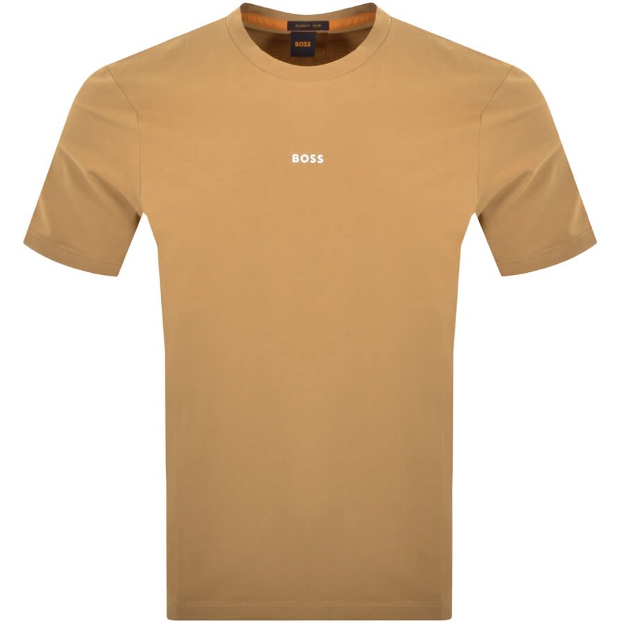 Alternative Image for ProductBOSS TChup Logo T Shirt Brown1