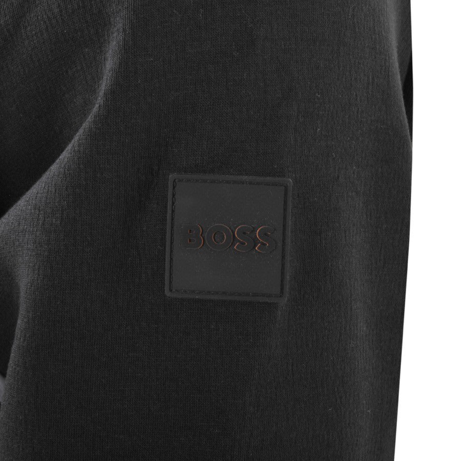 Alternative Image for ProductBOSS Zenylon Full Zip Hoodie Black3