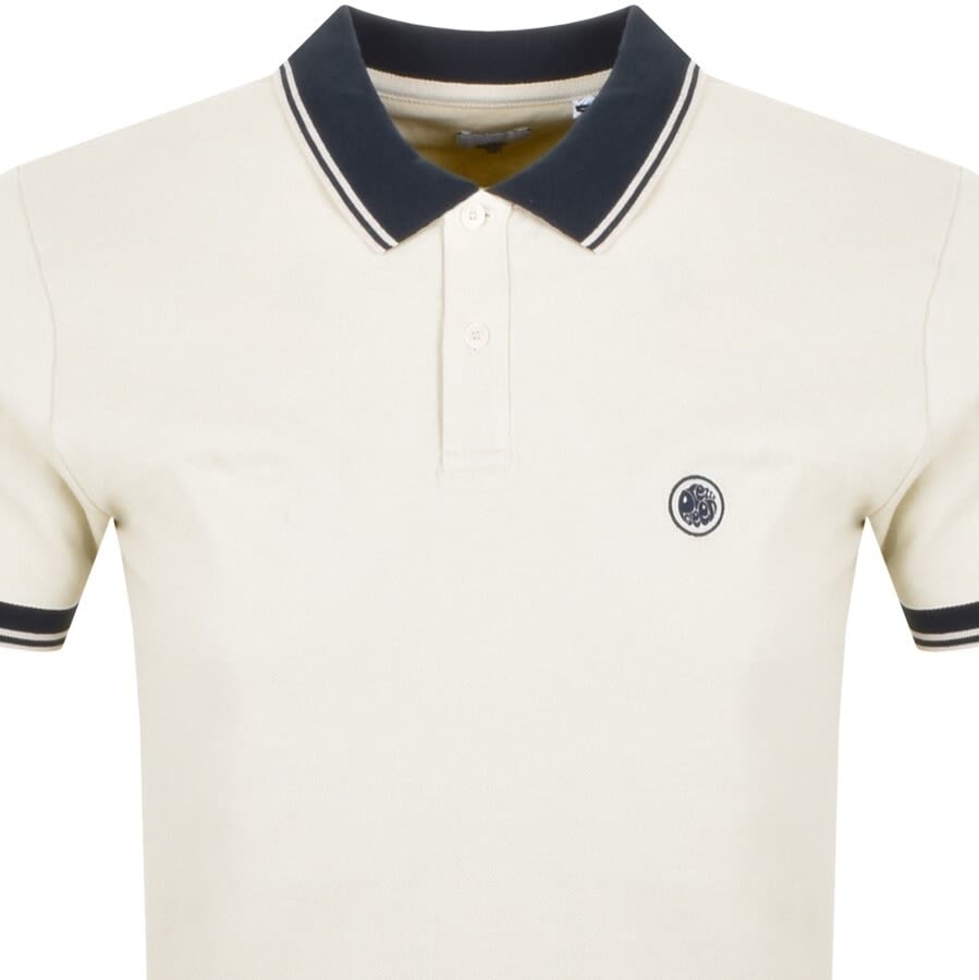 Alternative Image for ProductPretty Green Survival Polo T Shirt Beige2