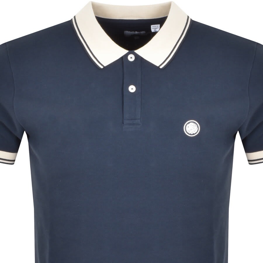 Alternative Image for ProductPretty Green Survival Polo T Shirt Navy2