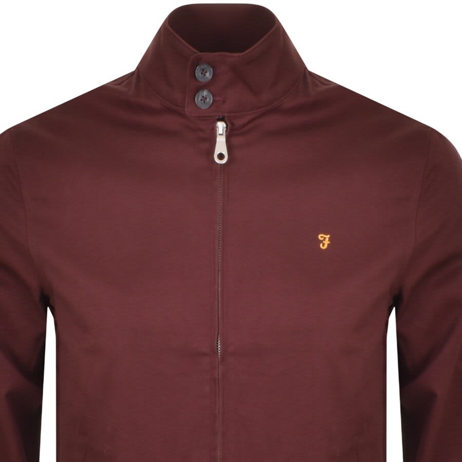 Alternative Image for ProductFarah Vintage Waldorf Harrington Jacket Burgundy2
