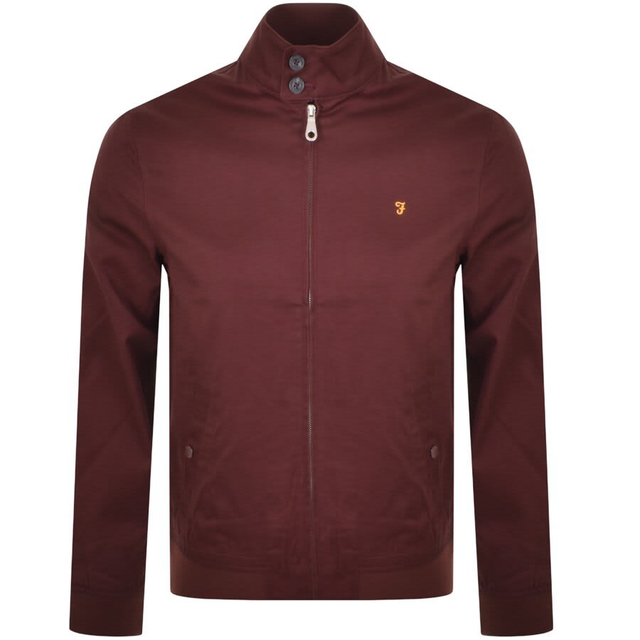 Alternative Image for ProductFarah Vintage Waldorf Harrington Jacket Burgundy1