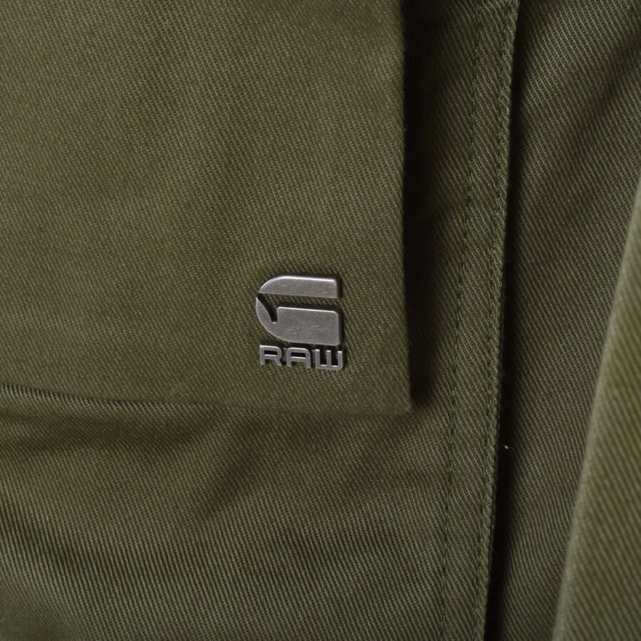Alternative Image for ProductG Star Raw Trucker Jacket Khaki3