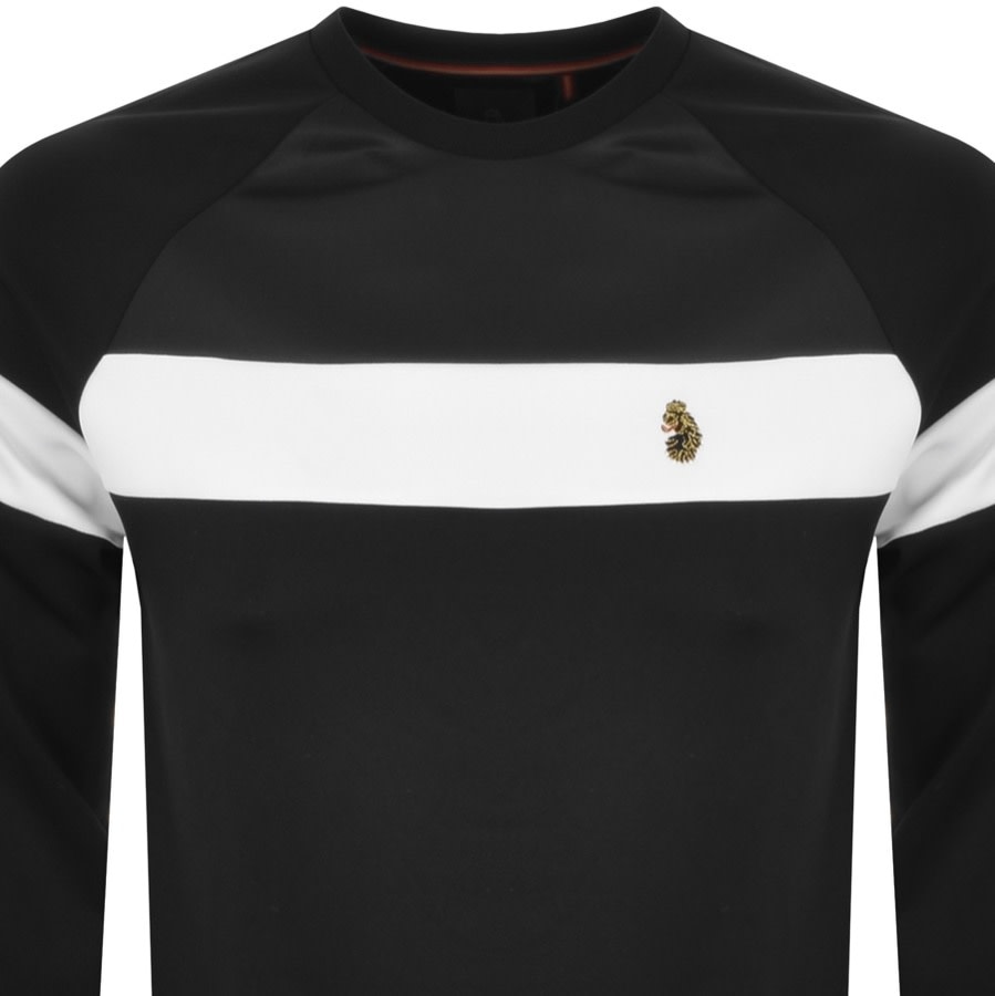 Alternative Image for ProductLuke 1977 Adam 3 Tape Sweatshirt Black2