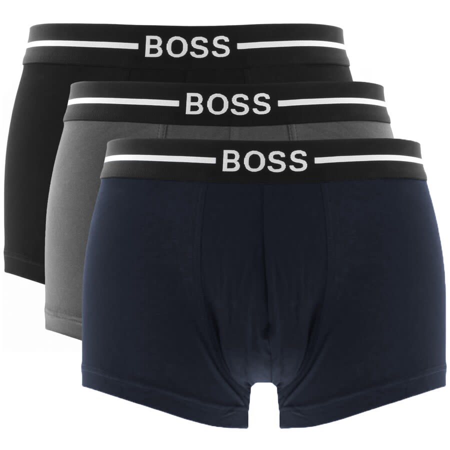 BOSS Underwear Triple Pack Boxer Trunks | Mainline Menswear