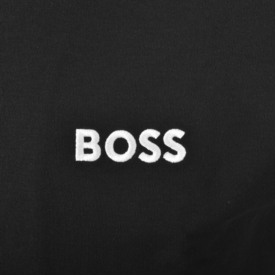 Alternative Image for ProductBOSS Full Zip Sweatshirt Black3