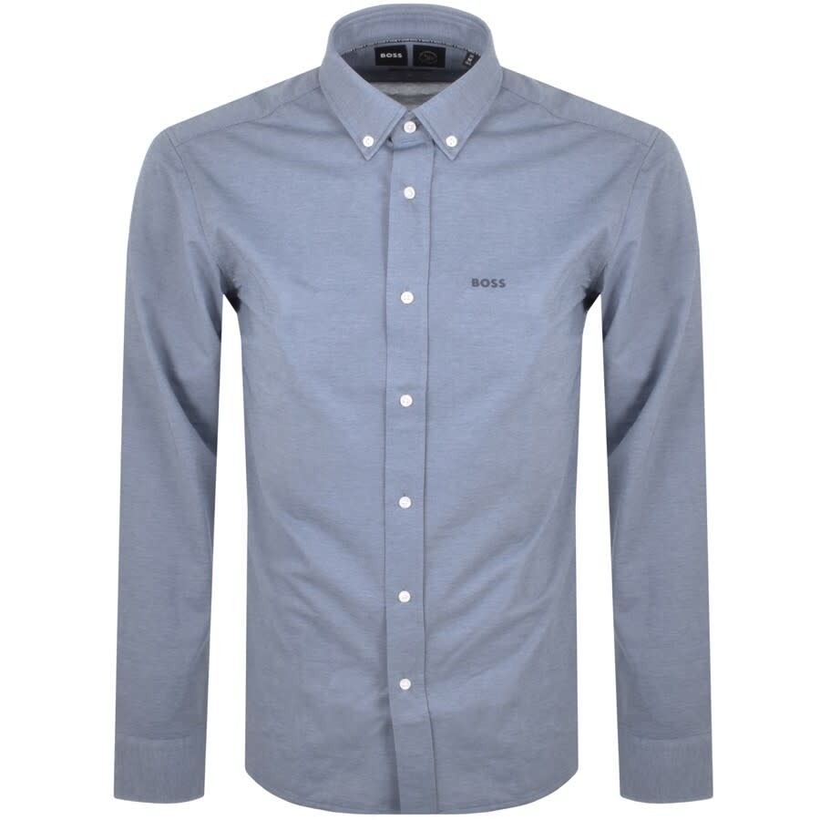Alternative Image for ProductBOSS P Joe Long Sleeve Shirt Blue1