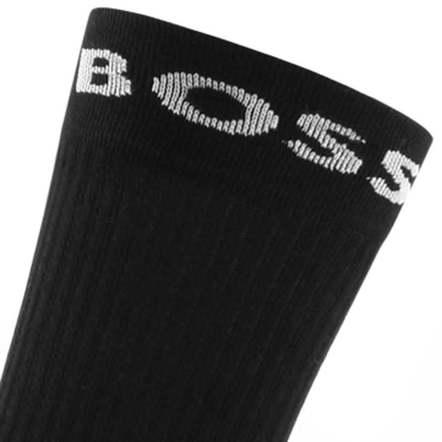 Alternative Image for ProductBOSS Double Pack Socks Black3