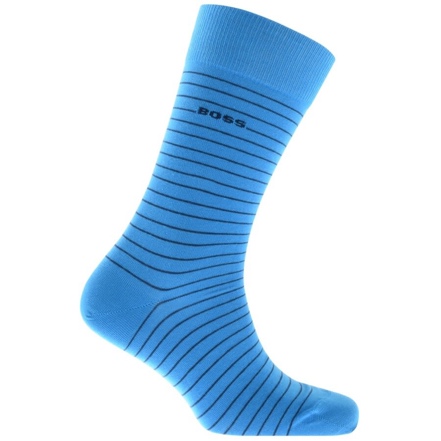 Alternative Image for ProductBOSS Double Pack Socks Blue2