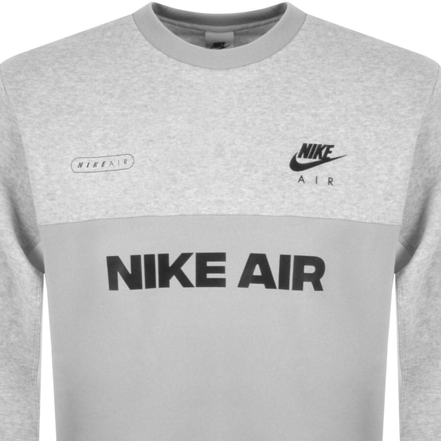 Alternative Image for ProductNike Air Crew Sweatshirt Grey2
