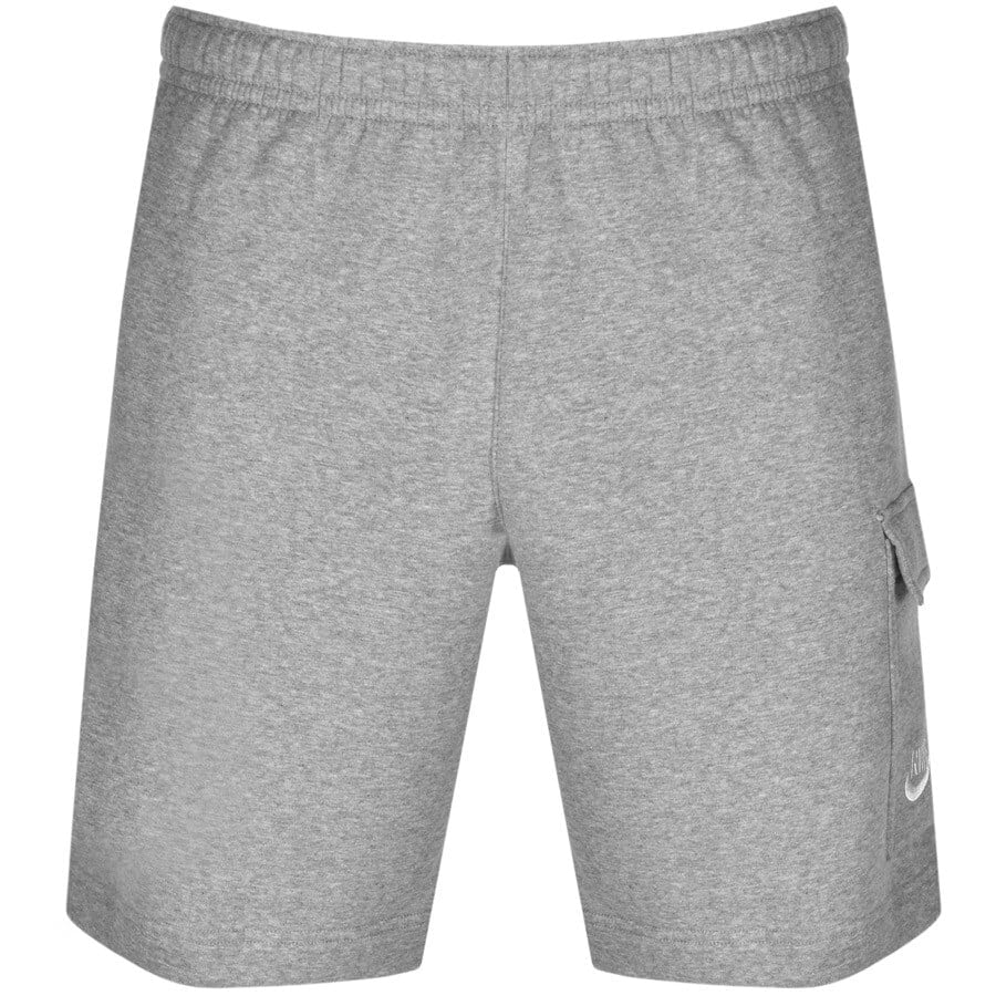 Nike Club Logo Cargo Shorts Grey 