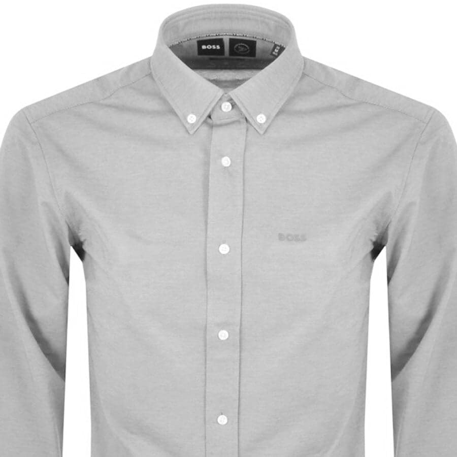 Alternative Image for ProductBOSS P Joe Long Sleeve Shirt Grey2
