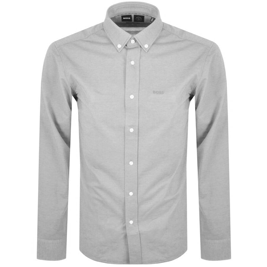 Alternative Image for ProductBOSS P Joe Long Sleeve Shirt Grey1