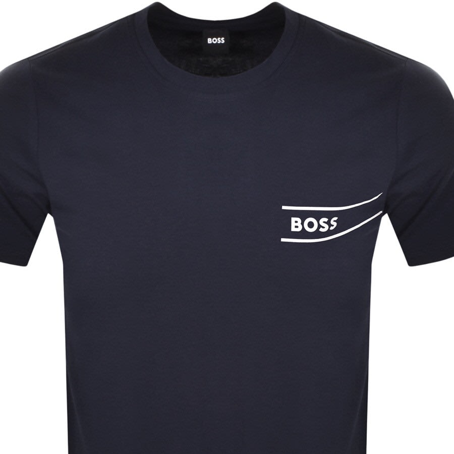 Alternative Image for ProductBOSS RN24 Crew Neck T Shirt Navy2