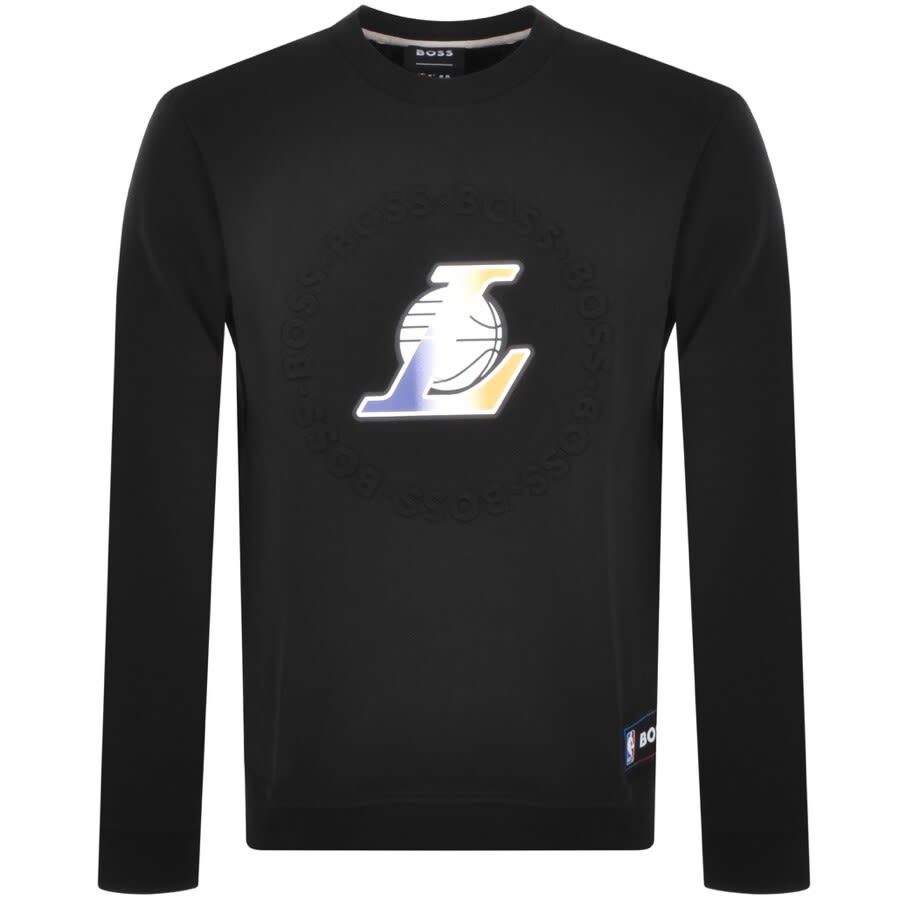 Alternative Image for ProductBOSS X NBA Windmill 3 Sweatshirt Black1