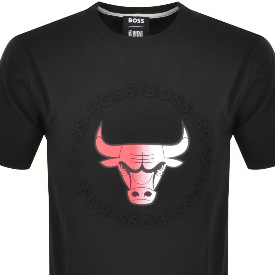 Alternative Image for ProductBOSS X NBA T Basket 3 T Shirt Black2