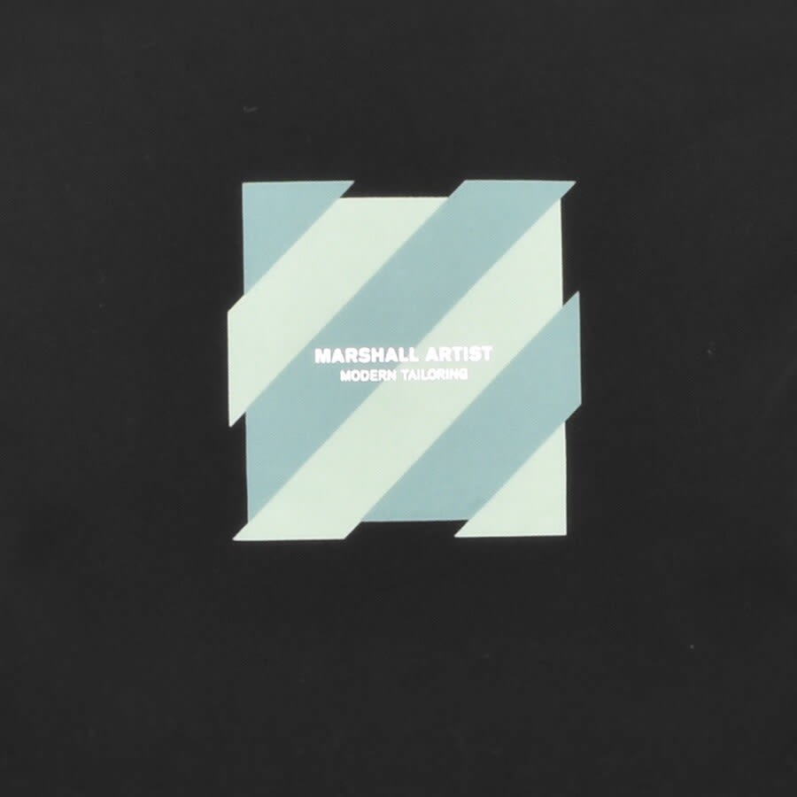 Alternative Image for ProductMarshall Artist Chevron Box Logo T Shirt Black3