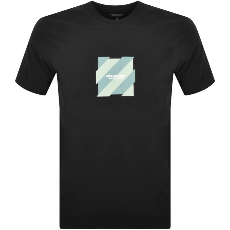 Alternative Image for ProductMarshall Artist Chevron Box Logo T Shirt Black1