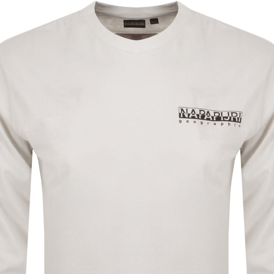 Alternative Image for ProductNapapijri Quintino Long Sleeve T Shirt White2