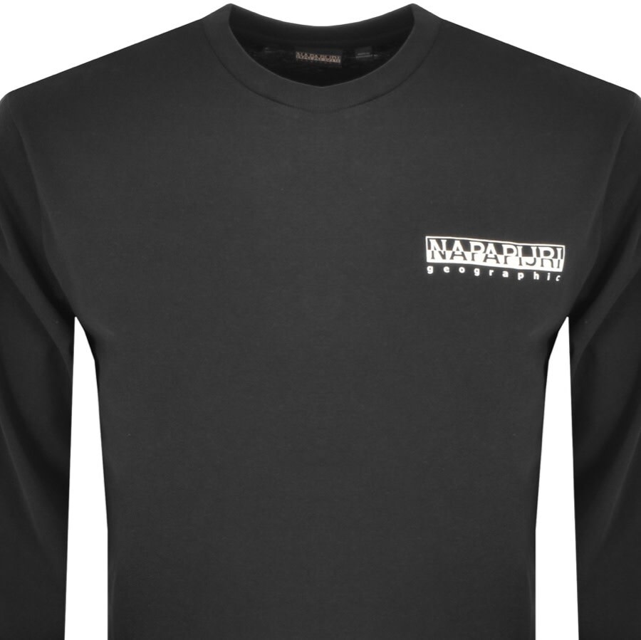 Alternative Image for ProductNapapijri Quintino Long Sleeve T Shirt Black2