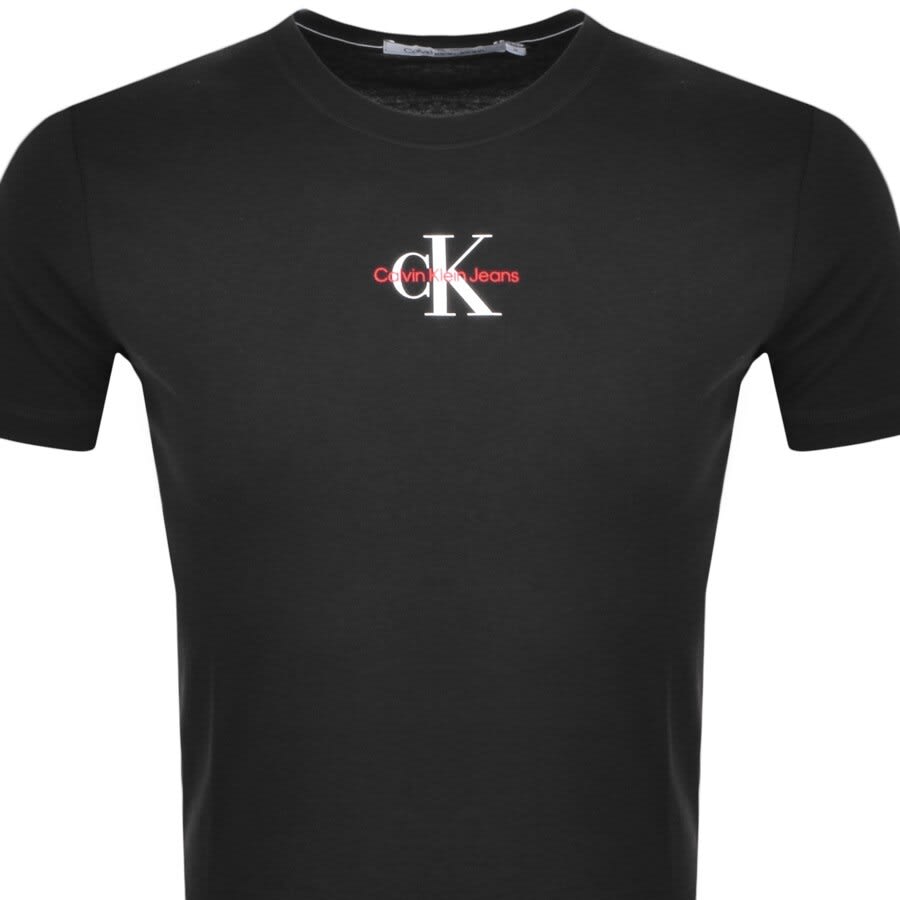 Alternative Image for ProductCalvin Klein Jeans Monogram T Shirt Black2