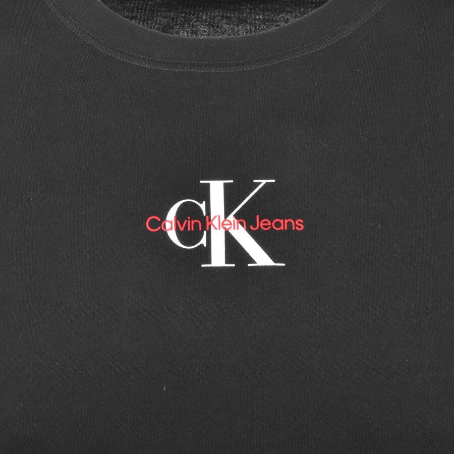 Alternative Image for ProductCalvin Klein Jeans Monogram T Shirt Black3