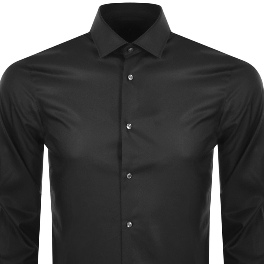 Alternative Image for ProductBOSS Jenno Long Sleeve Shirt Black2