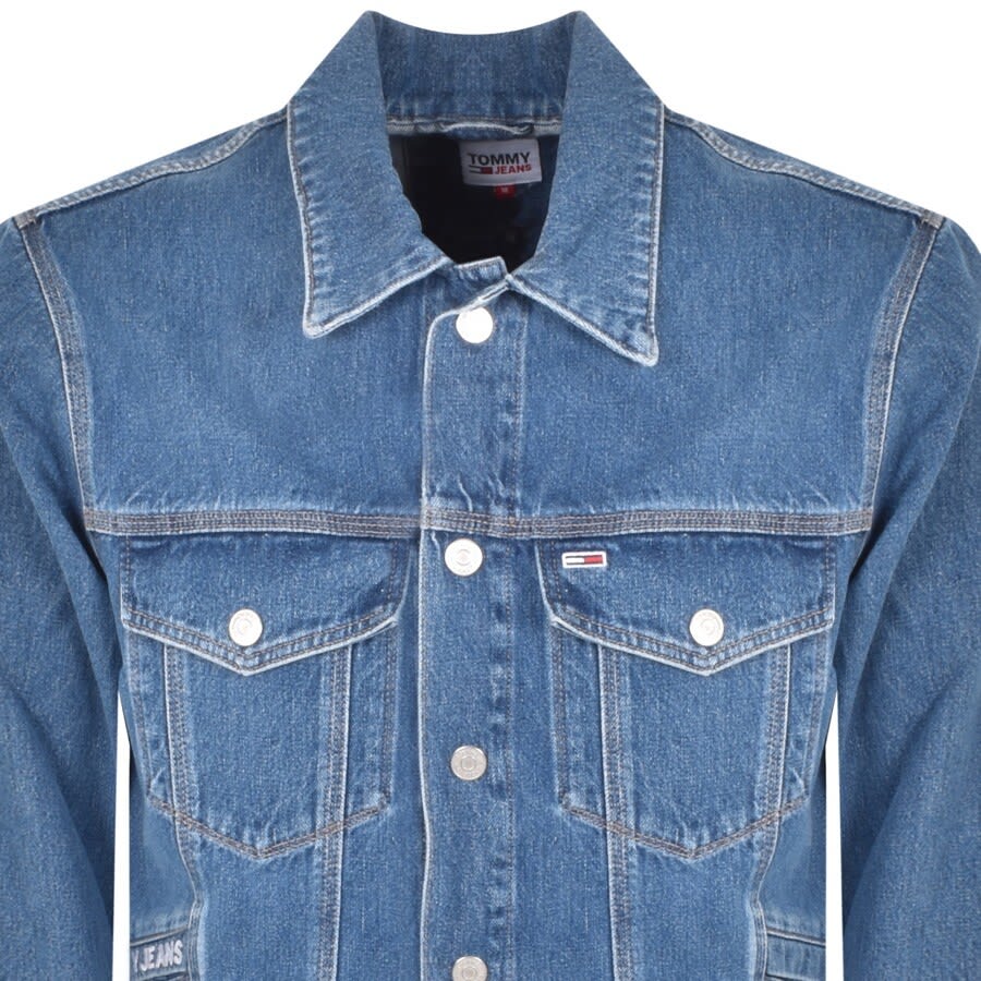 Alternative Image for ProductTommy Jeans Oversized Denim Jacket Blue2