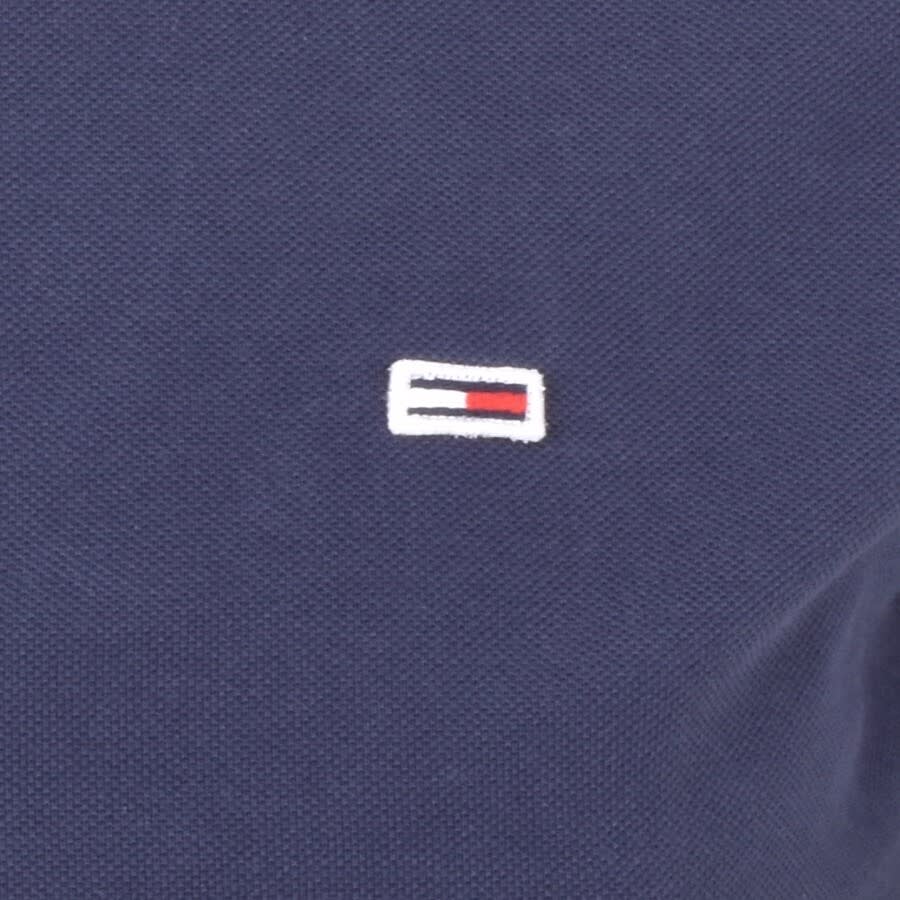 Alternative Image for ProductTommy Jeans Red Flag Polo Shirt Navy3