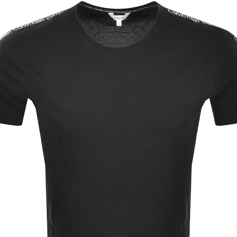 Alternative Image for ProductCalvin Klein Tape Logo T Shirt Black2