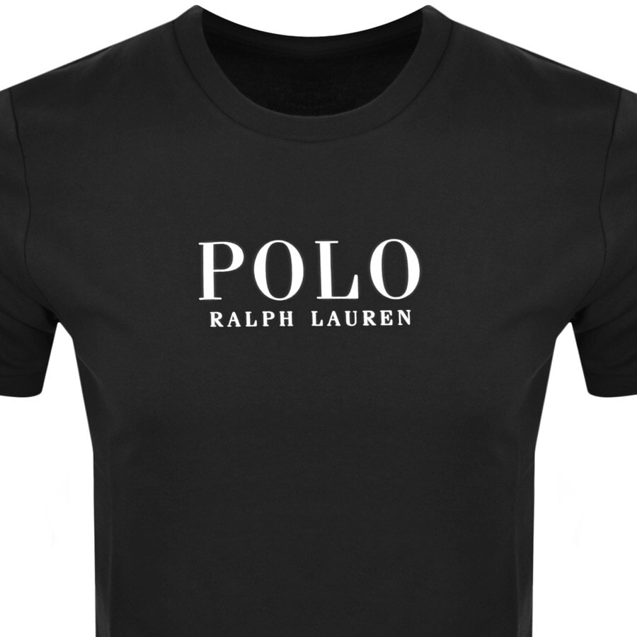 Alternative Image for ProductRalph Lauren Crew Neck T Shirt Black2