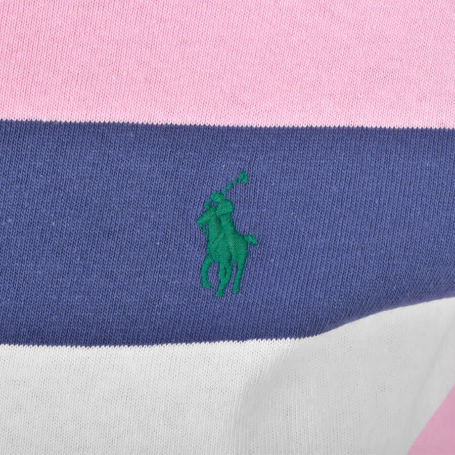 Alternative Image for ProductRalph Lauren Long Sleeve Rugby Polo T Shirt White3