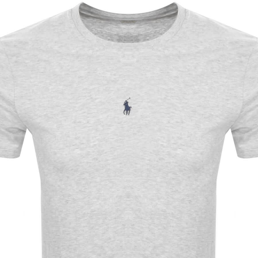 Alternative Image for ProductRalph Lauren Crew Neck Logo T Shirt Grey2