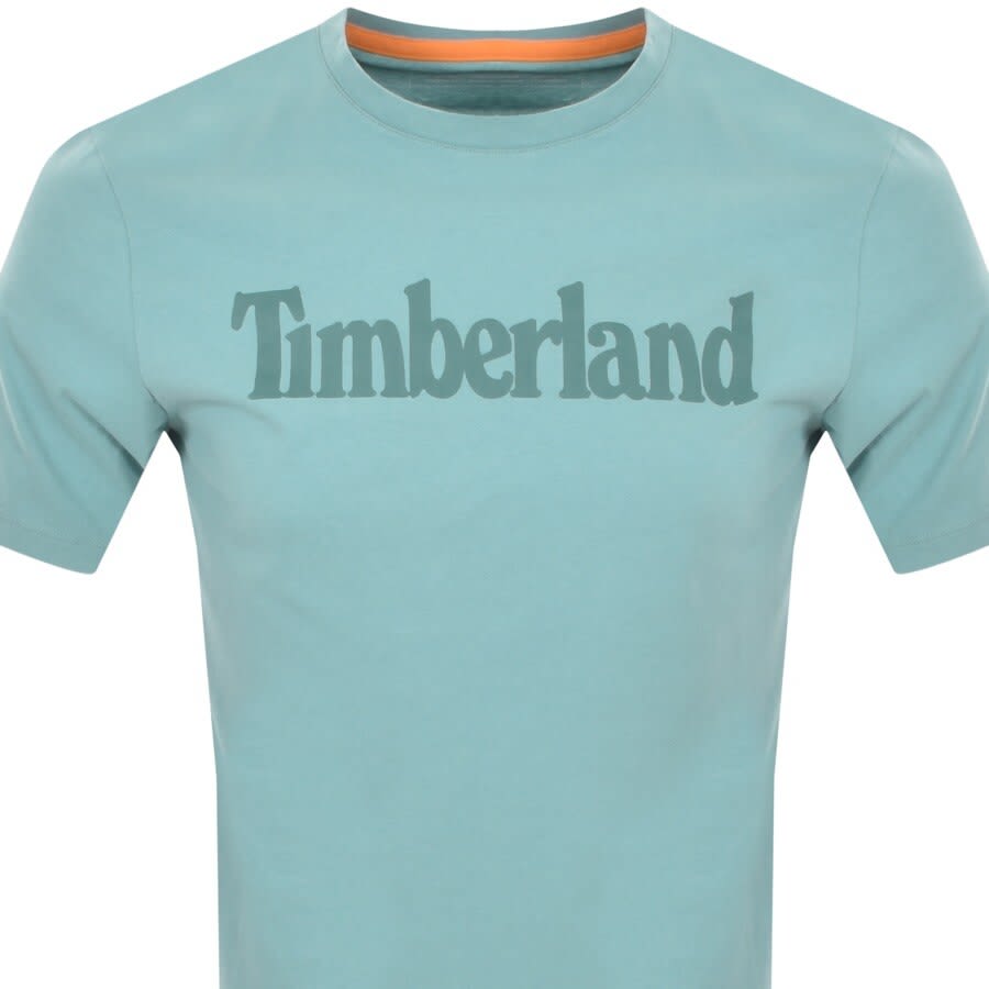 Alternative Image for ProductTimberland Logo T Shirt Blue2