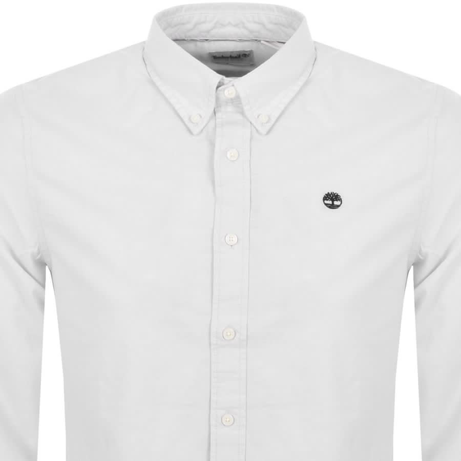 Alternative Image for ProductTimberland Long Sleeve Slim Oxford Shirt White2