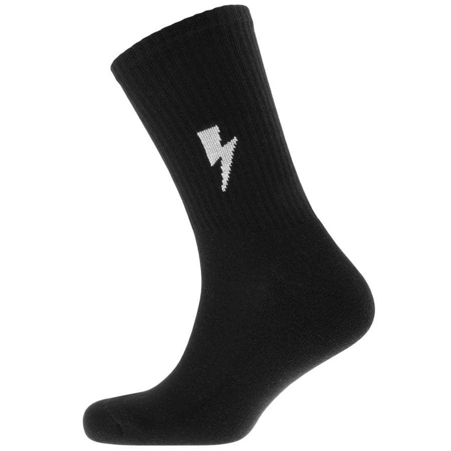 Alternative Image for ProductNeil Barrett Skate Socks Black2