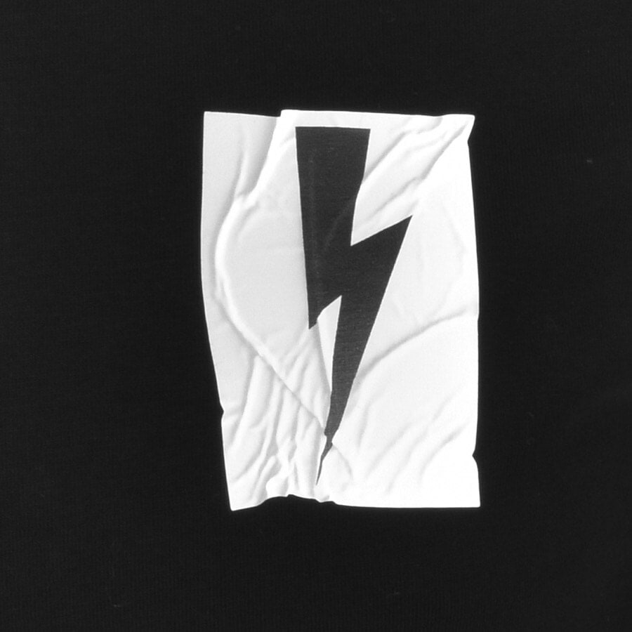 Alternative Image for ProductNeil Barrett Flag Bolt T Shirt Black3
