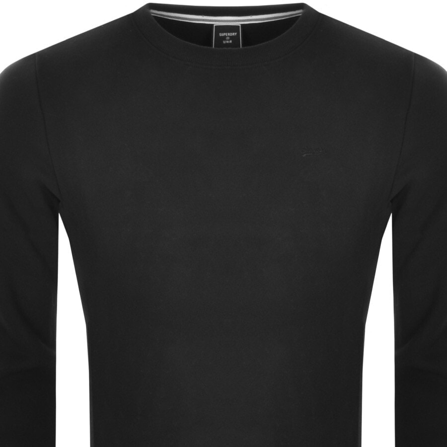 Alternative Image for ProductSuperdry Vintage Logo Sweatshirt Black2
