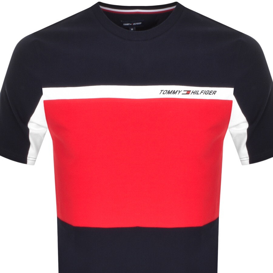 Alternative Image for ProductTommy Hilfiger Sport Colorblocked T Shirt Navy2