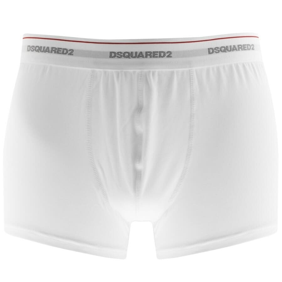 Alternative Image for ProductDSQUARED2 Underwear Triple Pack Trunks White2