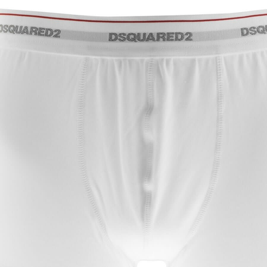 Alternative Image for ProductDSQUARED2 Underwear Triple Pack Trunks White3